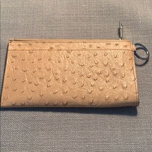 Ostrich keychain wallet